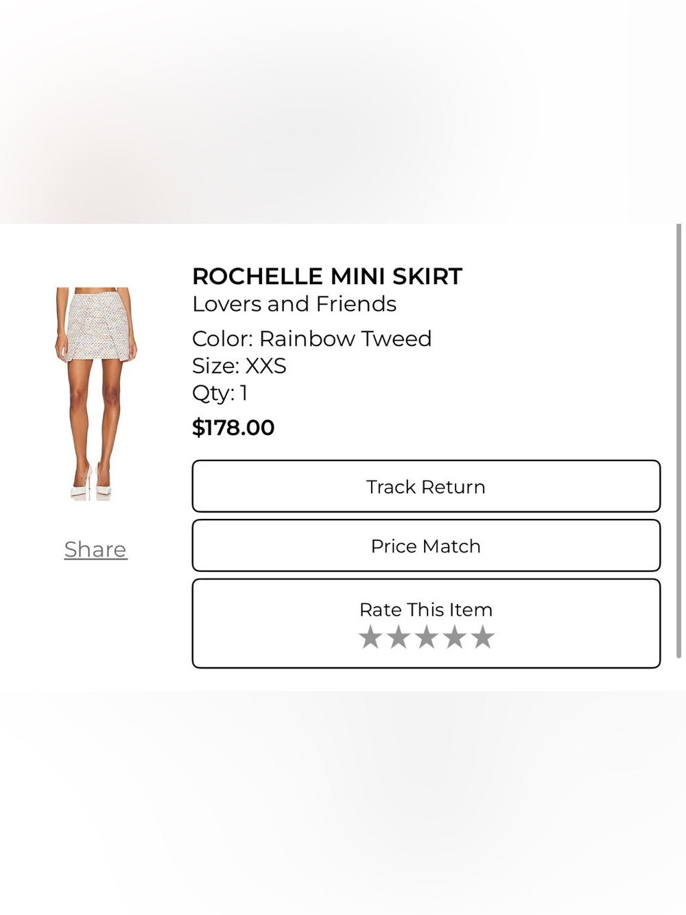 Rochelle Mini Skirt